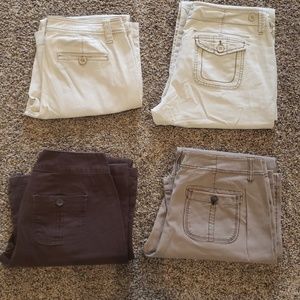 Lot of 4 size 11/12 Dress Pants